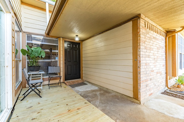 view of property entrance