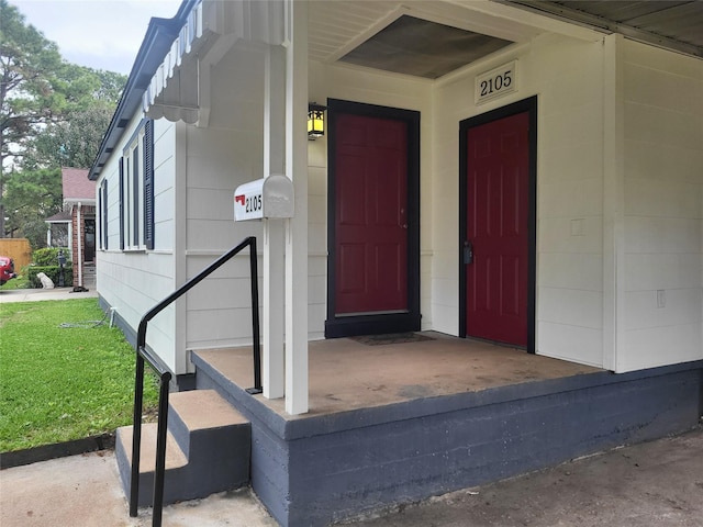 view of entrance to property