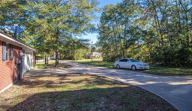 view of road