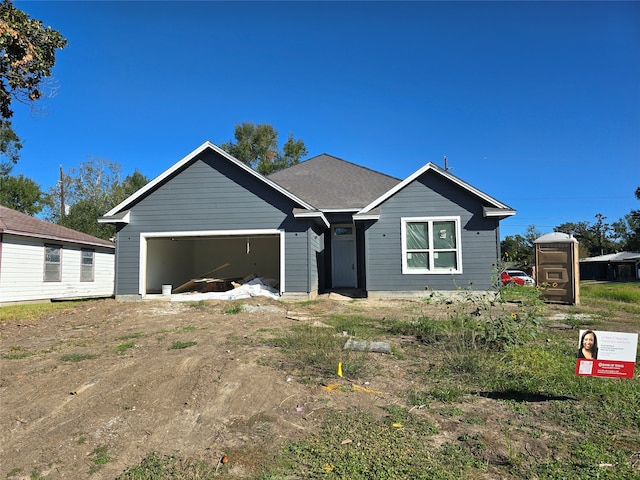 view of ranch-style home