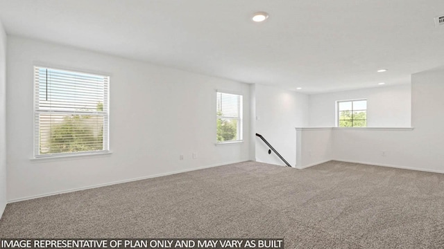 23520 Nectar Crest Hts, Splendora, TX 77372 - unfurnished room featuring carpet floors, recessed lighting, and baseboards