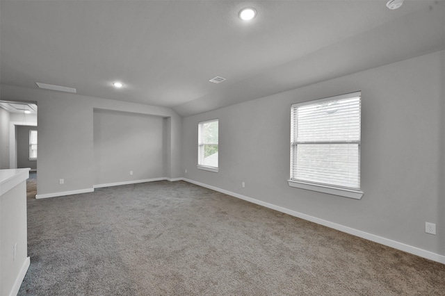 spare room with carpet floors