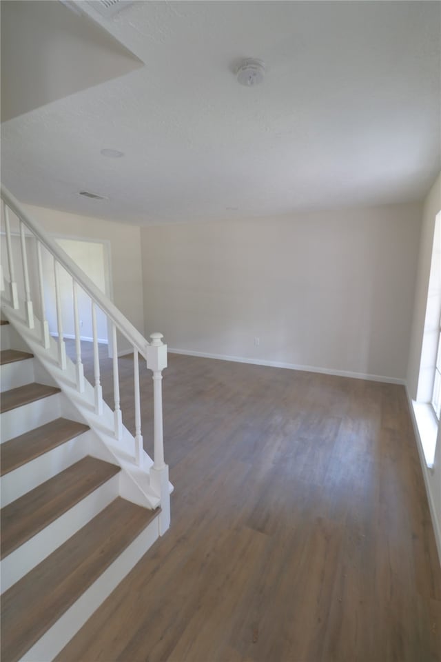 interior space featuring hardwood / wood-style floors