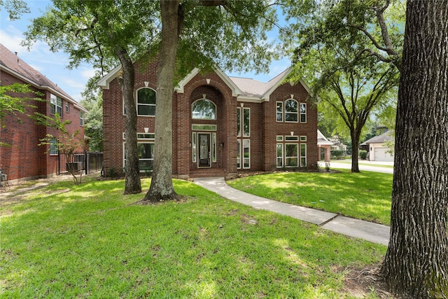 6627 Butler Oaks Ct, Spring, TX 77389 - traditional-style house with brick siding