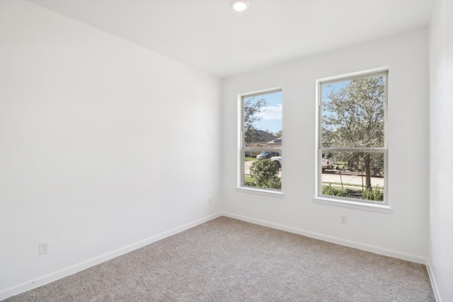 empty room with carpet