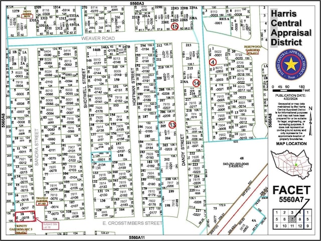 000 Sandra St, Houston TX, 77016 land for sale