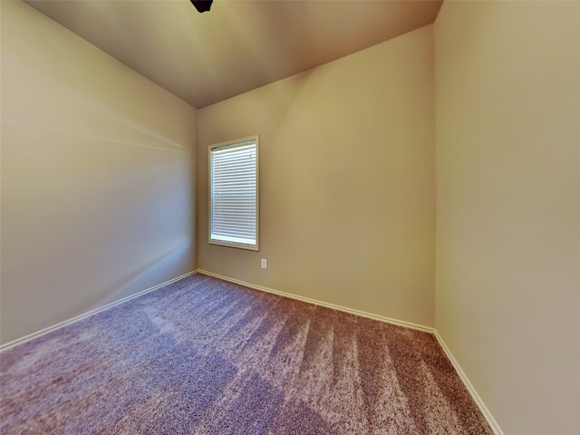 empty room featuring carpet