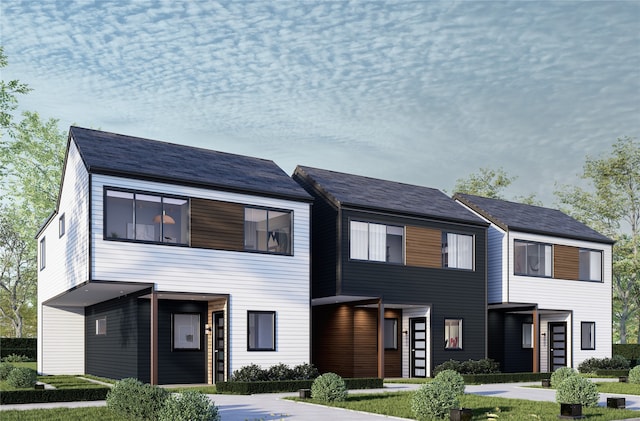view of townhome / multi-family property