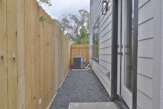 9339 Lavender St, North Houston, TX 77016 - view of home's exterior featuring a cooling unit