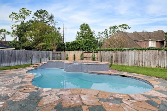 view of pool