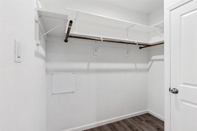 1319 E 35th St, Houston, TX 77022 - walk in closet with wood finished floors