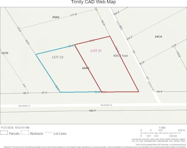 Listing photo 3 for LOT23 W Rockdale St, Trinity TX 75862