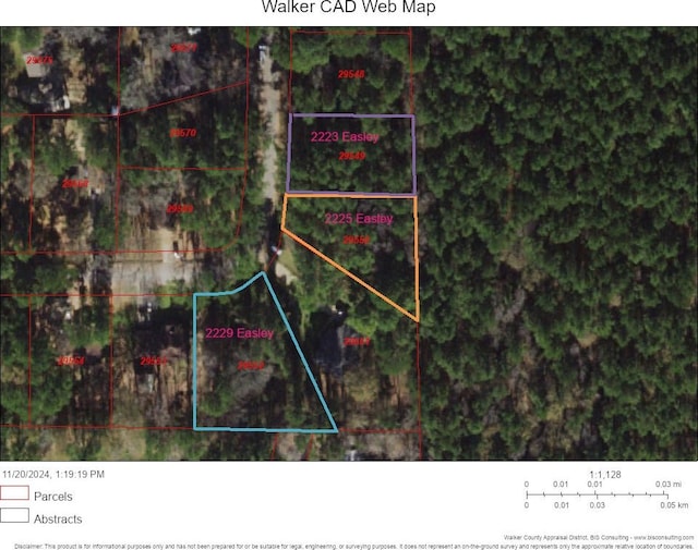 2229 Easley Cir, Huntsville TX, 77320 land for sale