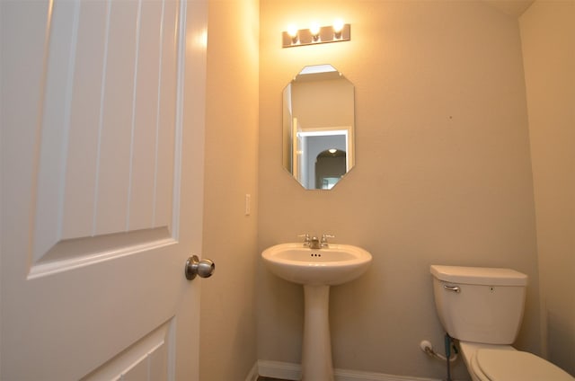 bathroom with toilet