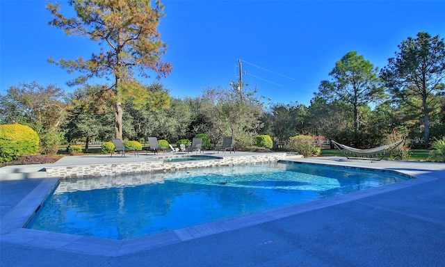 view of swimming pool