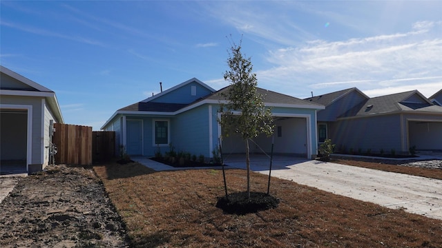 view of ranch-style house