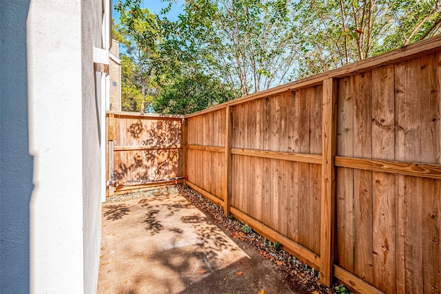 exterior space featuring a patio