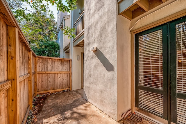 view of entrance to property