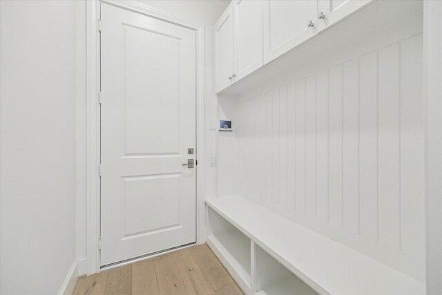 7523 Cuadro Ln, Houston, TX 77055 - mudroom featuring light wood-style floors