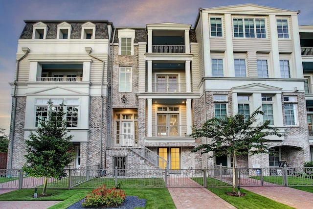 view of townhome / multi-family property