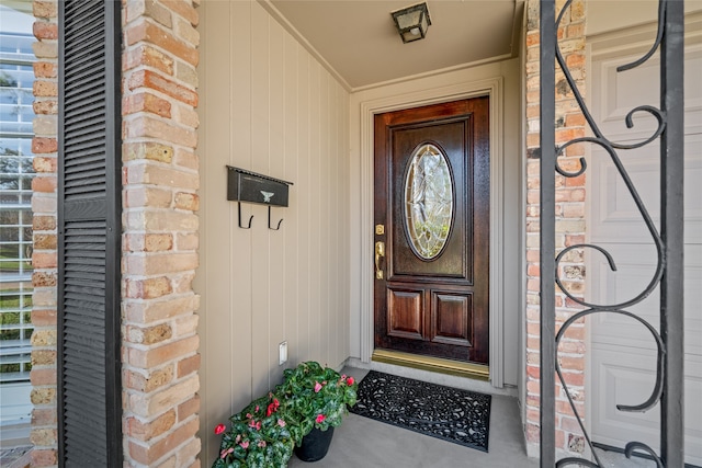 view of entrance to property