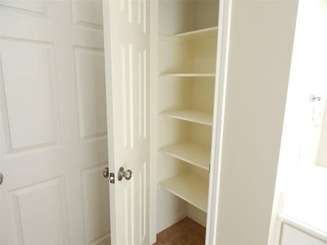 view of closet