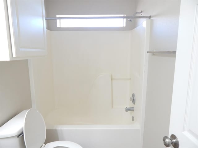 bathroom featuring toilet