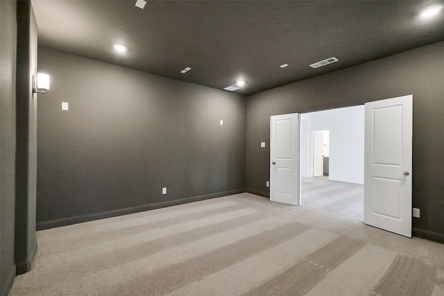 9923 Hunters Run Dr, Missouri City, TX 77459 - unfurnished room with recessed lighting and light colored carpet