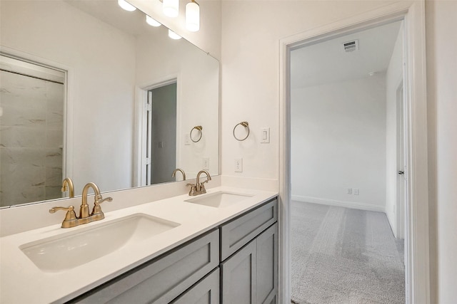 9923 Hunters Run Dr, Missouri City, TX 77459 - full bath with double vanity