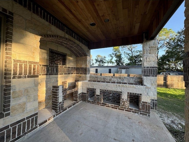 view of patio