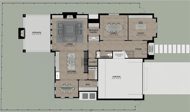 view of layout