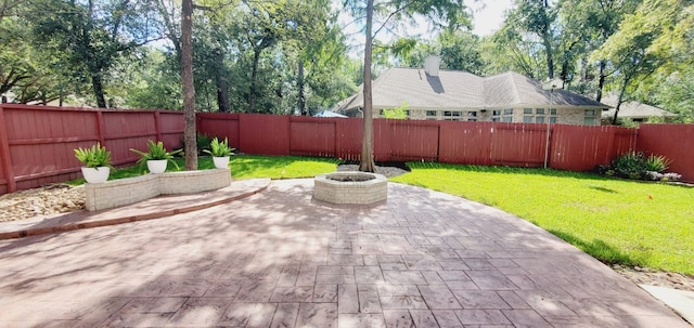 view of patio