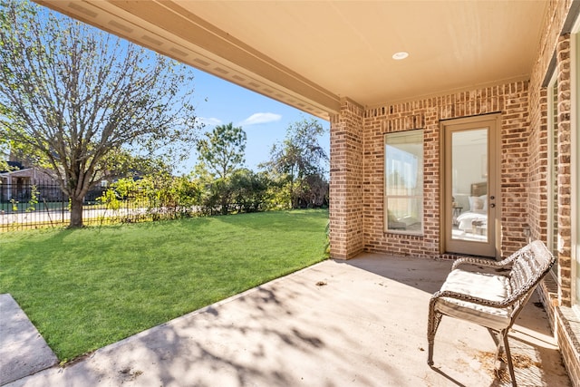 view of patio / terrace