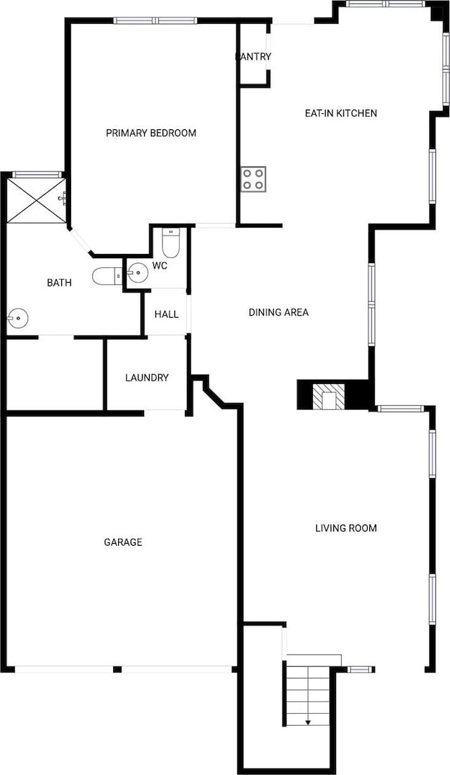 18131 Dusty Terrace Ln, Katy, TX 77449 - floor plan