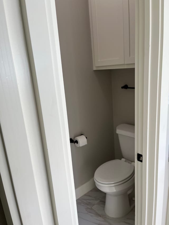 bathroom with toilet