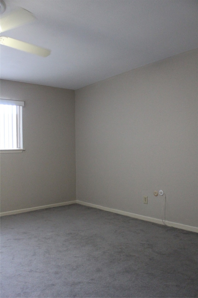 spare room featuring carpet floors