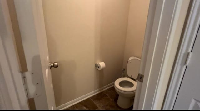 bathroom with toilet