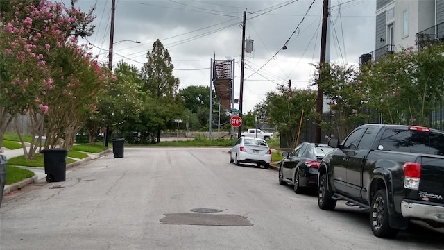 view of street