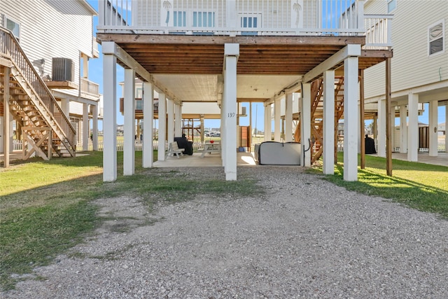 view of patio / terrace featuring a deck