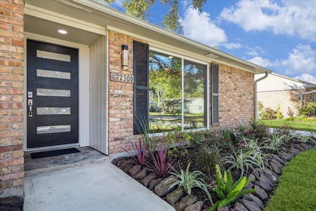 view of property entrance