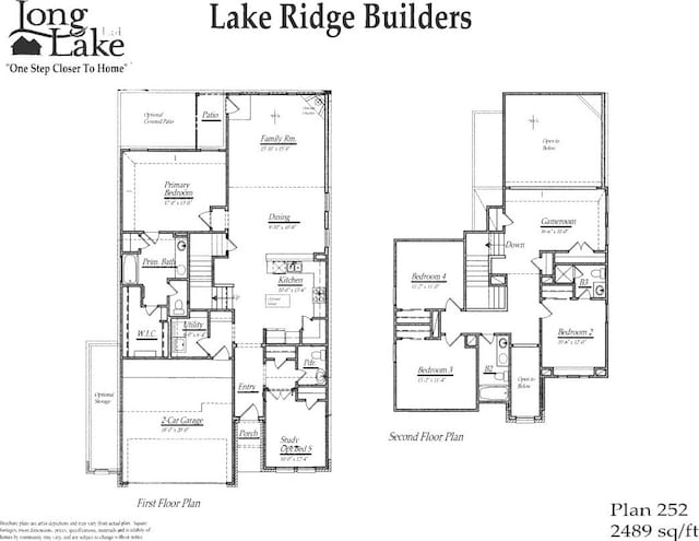 14823 Surfbird Ln, Houston, TX 77049 - view of floor plan / room layout