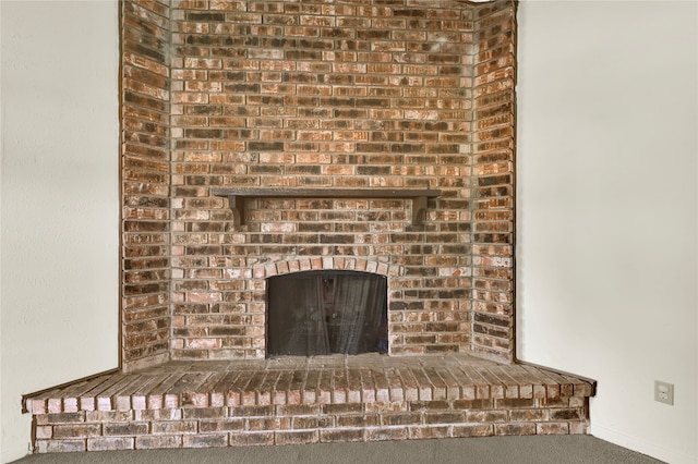 interior details with carpet floors