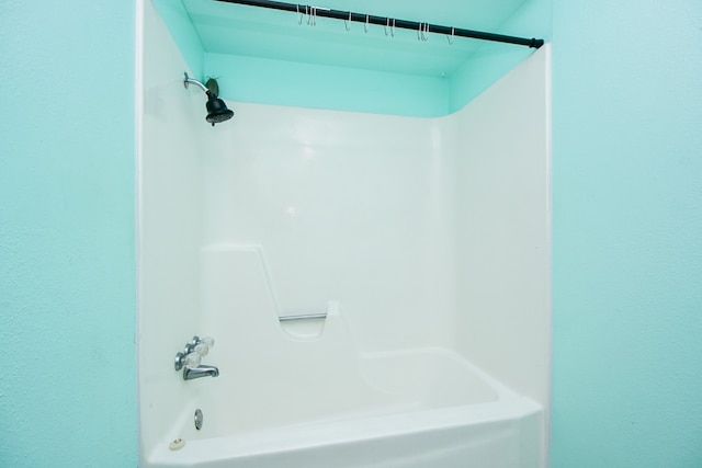 bathroom featuring bathing tub / shower combination