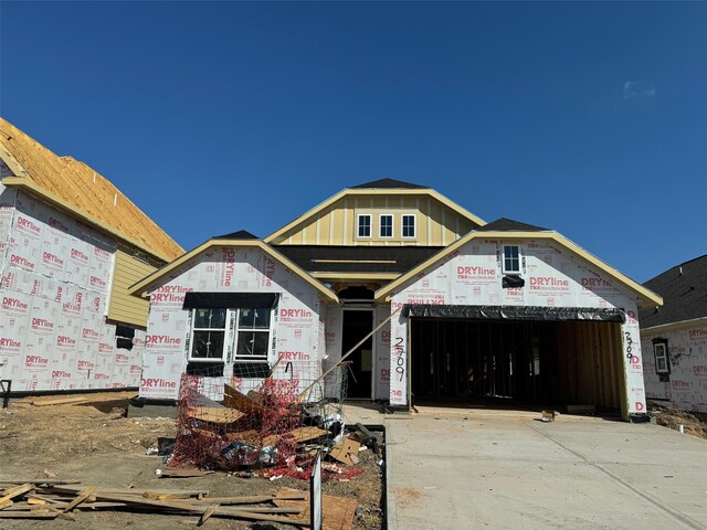 view of property in mid-construction