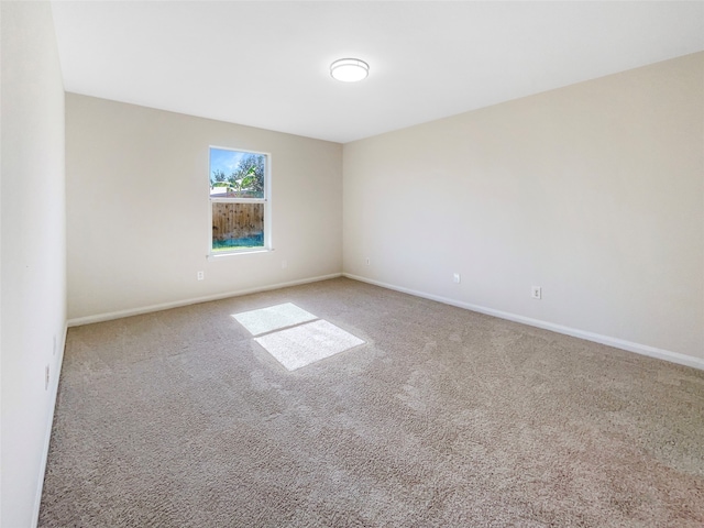 empty room featuring carpet