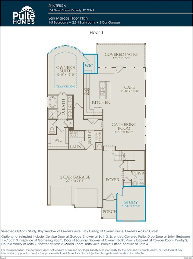 1253 Woodflower Dr, Katy, TX 77493 - floor plan / room layout