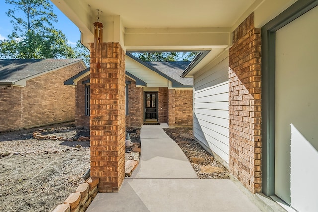 view of property entrance