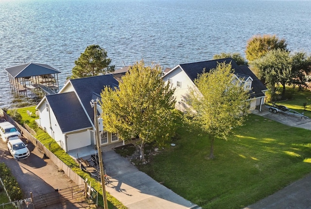 172 Little Dove, Livingston, TX 77351 - drone / aerial view of a nearby body of water