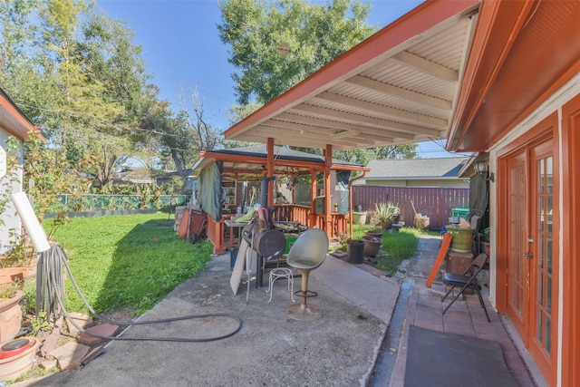 view of patio