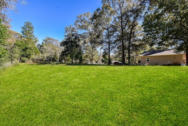 view of yard